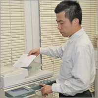 手配可否のご返信